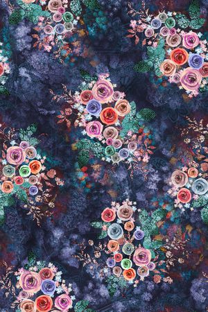 笔触印花华亿平台图片