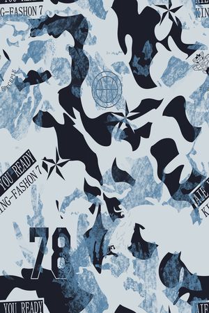 几何印花华亿平台图片