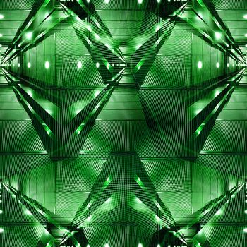 几何花卉印花华亿平台图片