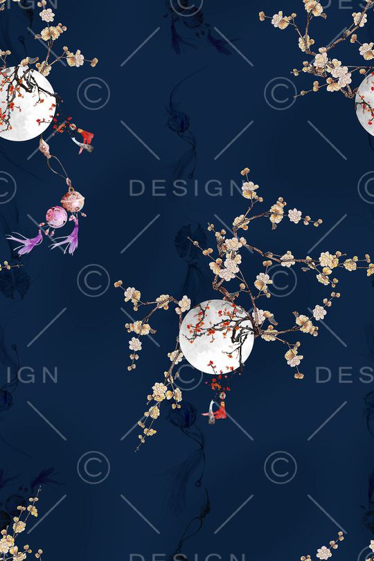 旗袍印花华亿平台图片