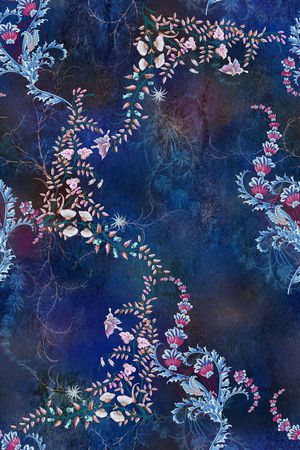 旗袍印花华亿平台图片