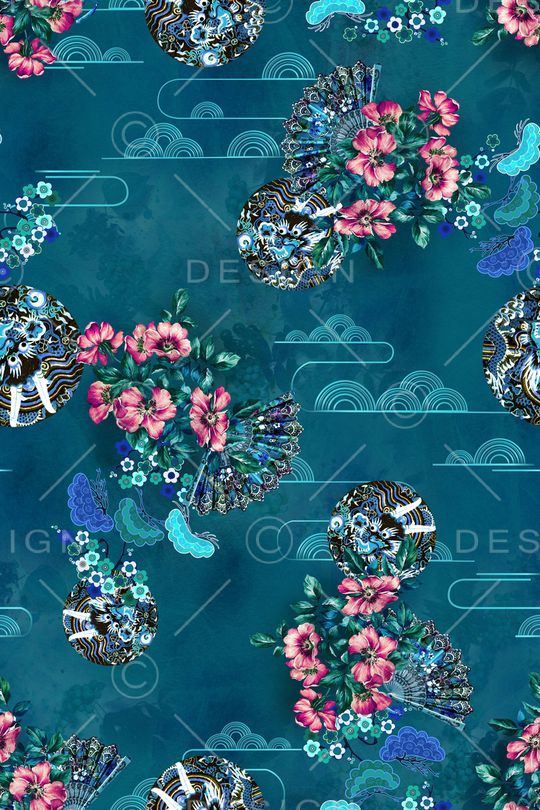 祥云印花华亿平台图片