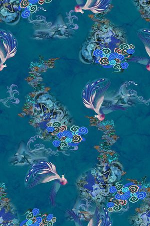 祥云印花华亿平台图片