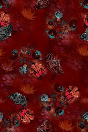 几何印花华亿平台图片