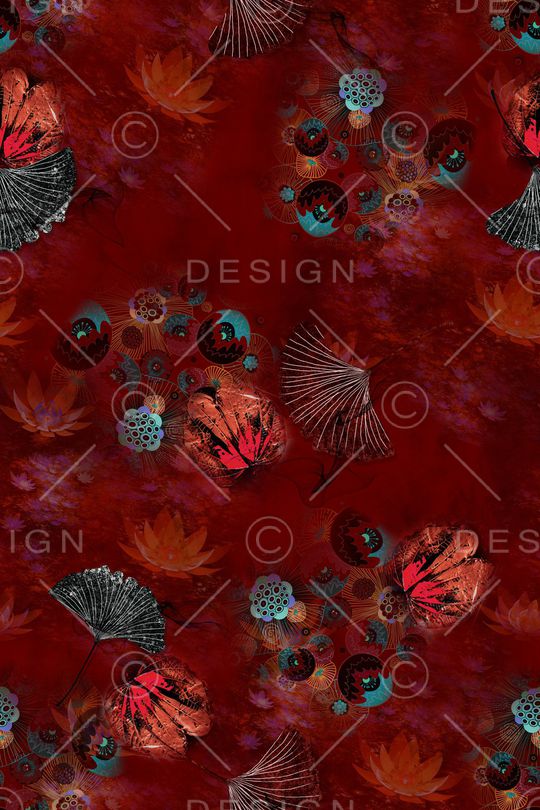 几何印花华亿平台图片