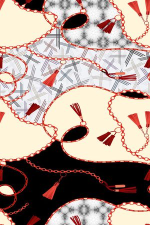 几何印花华亿平台图片