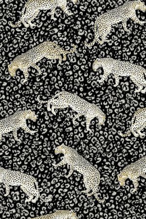 动物纹印花华亿平台图片