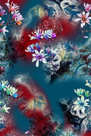 大牌风印花华亿平台图片