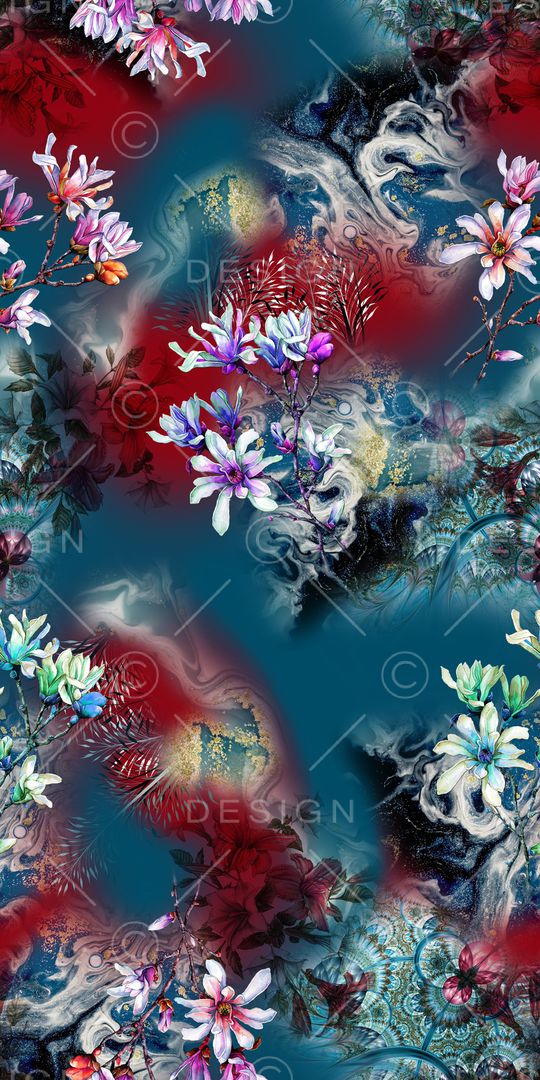 大牌风印花华亿平台图片