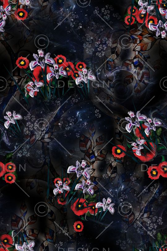 几何印花华亿平台图片