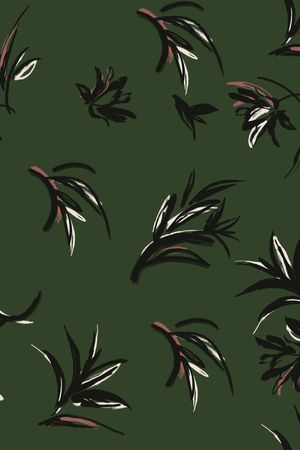 绿植树叶印花华亿平台图片