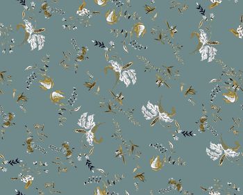 绿植树叶印花华亿平台图片