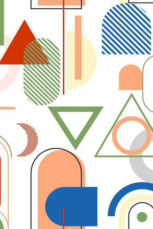 几何印花华亿平台图片