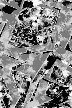 几何印花华亿平台图片