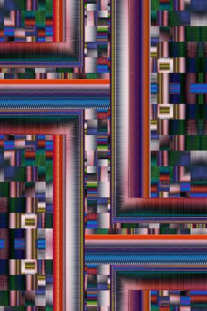 几何印花华亿平台图片