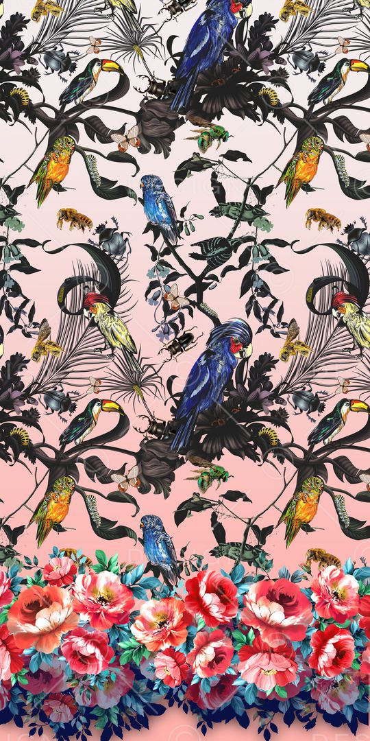 定位花印花华亿平台图片