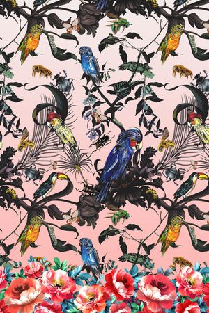 定位花印花华亿平台图片