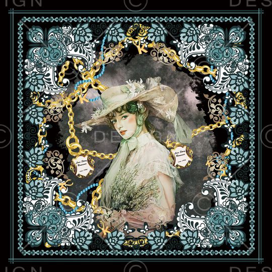 定位花印花华亿平台图片