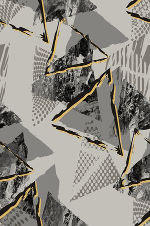 几何印花华亿平台图片