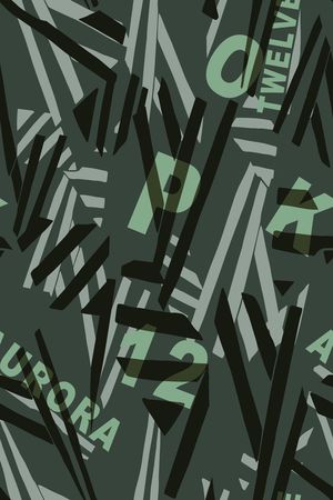 几何印花华亿平台图片