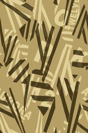 几何印花华亿平台图片