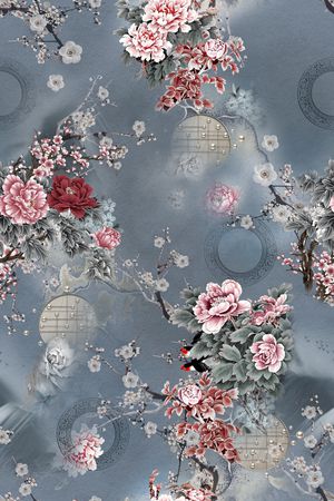 香云纱印花华亿平台图片