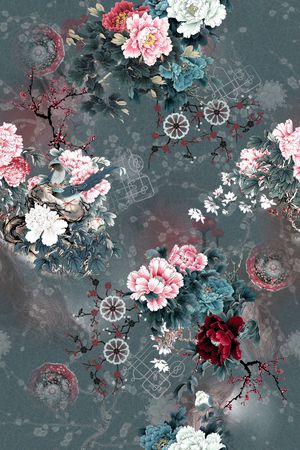 香云纱印花华亿平台图片