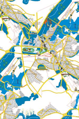 地图印花华亿平台图片