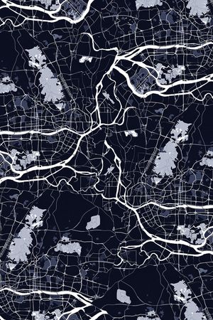 地图印花华亿平台图片