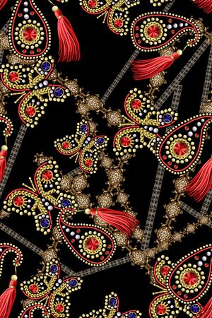 几何印花华亿平台图片