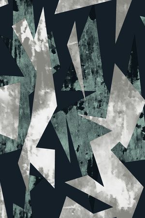 几何印花华亿平台图片