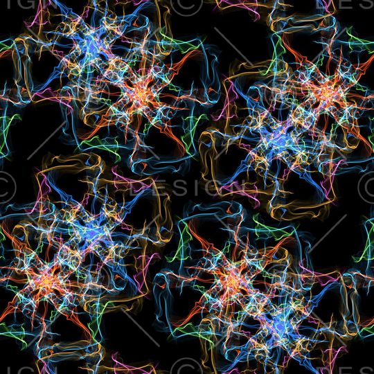 线条画印花华亿平台图片