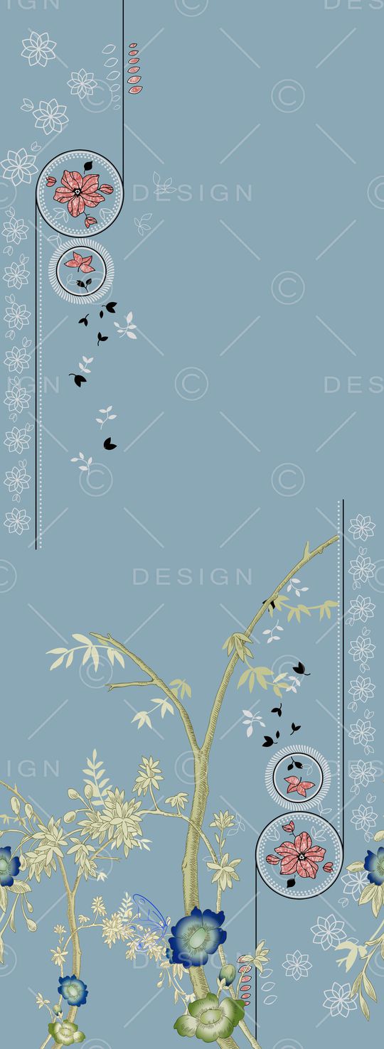 蝴蝶印花华亿平台图片