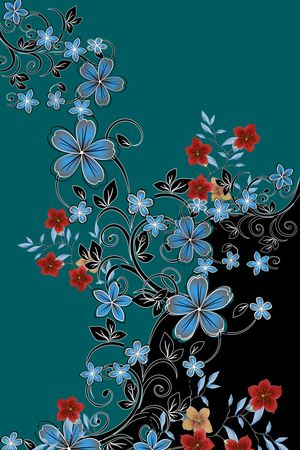 女装定位花印花华亿平台图片