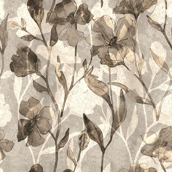 水彩印花华亿平台图片