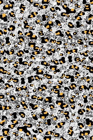 豹纹印花华亿平台图片