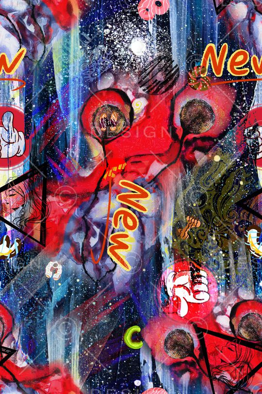 卡通印花华亿平台图片