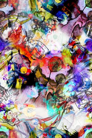 卡通印花华亿平台图片