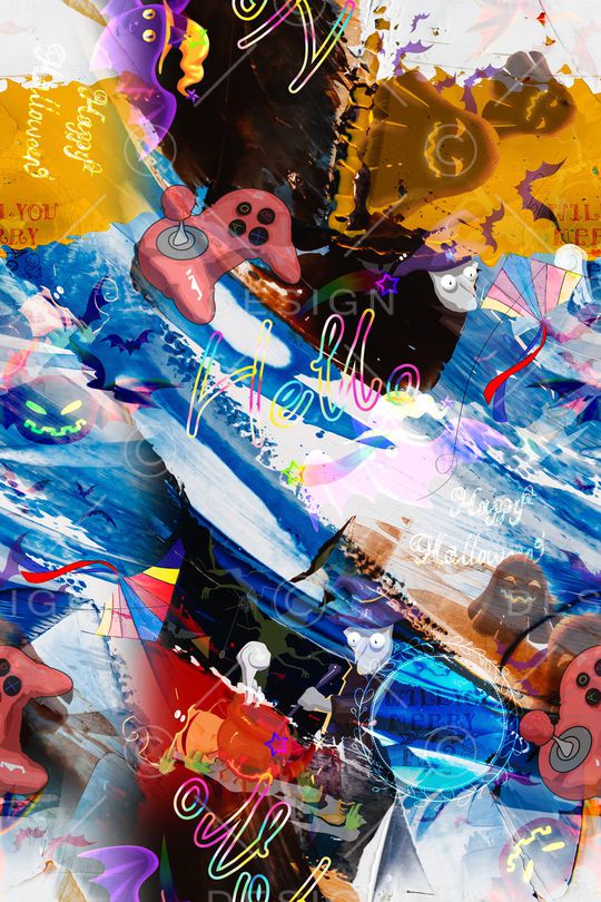 卡通印花华亿平台图片