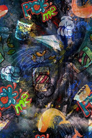 卡通印花华亿平台图片