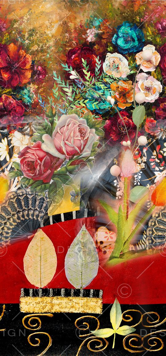 定位花印花华亿平台图片