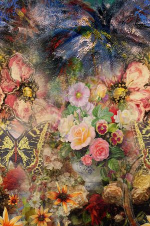 定位花印花华亿平台图片