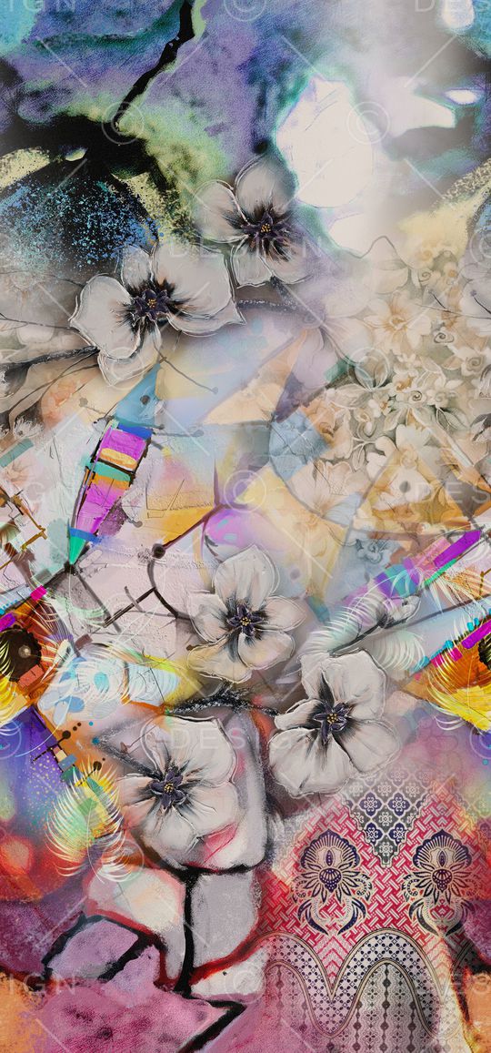 定位花印花华亿平台图片