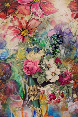 定位花印花华亿平台图片