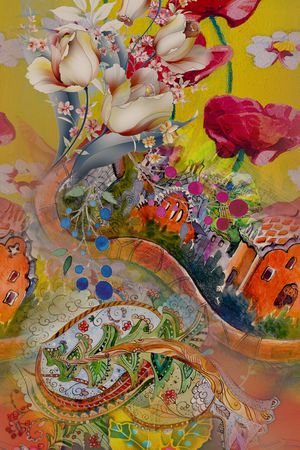 定位花印花华亿平台图片