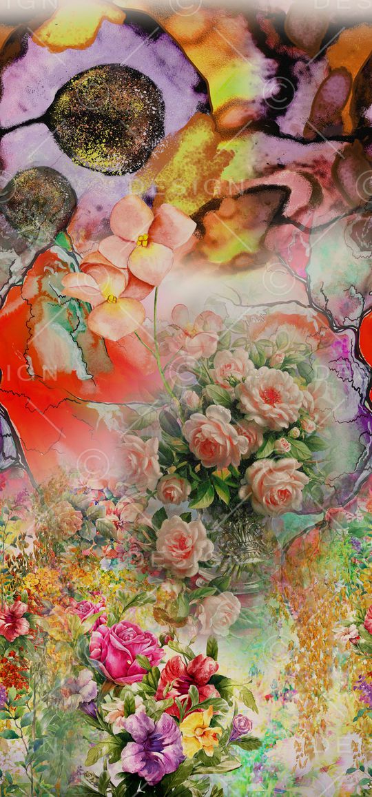 定位花印花华亿平台图片