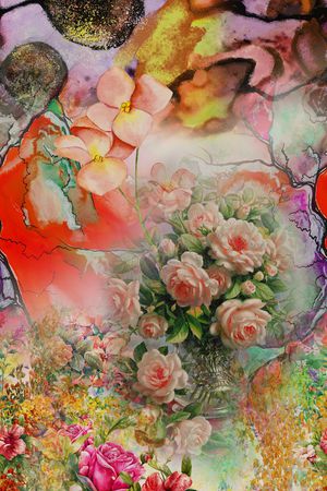 定位花印花华亿平台图片