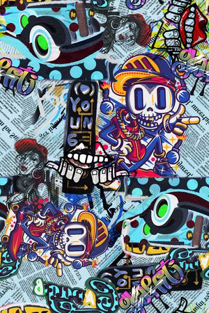 卡通印花华亿平台图片