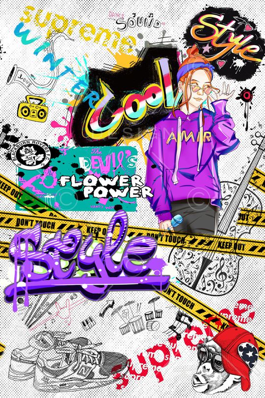 卡通印花华亿平台图片