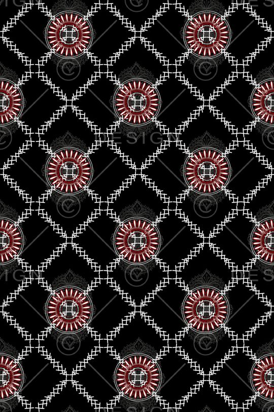 几何印花华亿平台图片